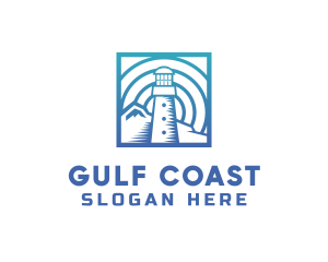 Lighthouse Coast Travel logo design