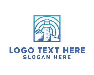 Leadership - Lighthouse Coast Travel logo design