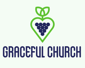 Heart Grape Winery  Logo