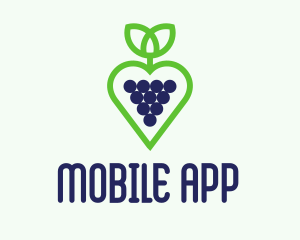 Heart Grape Winery  Logo