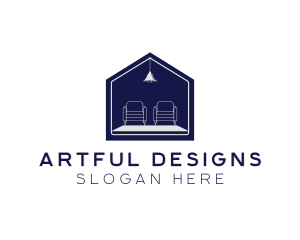 Interior House Furniture Design logo design