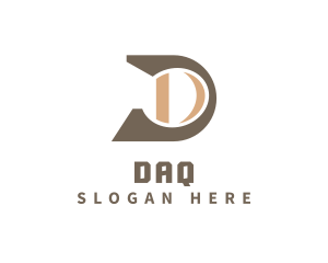 Construction Engineer Letter D logo design
