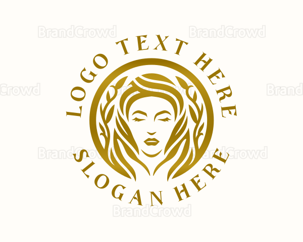 Elegant Beauty Woman Logo
