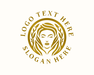 Elegant Beauty Woman  logo design