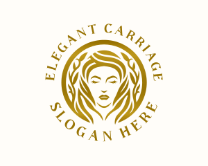 Elegant Beauty Woman  logo design