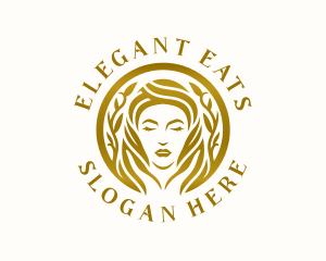 Elegant Beauty Woman  logo design