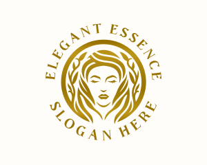 Elegant Beauty Woman  logo design
