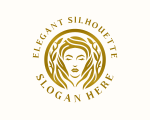 Elegant Beauty Woman  logo design