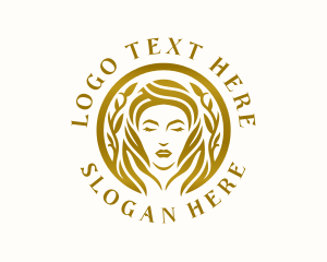 Elegant Beauty Woman  Logo