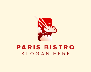 Asian Gyoza Cuisine logo design