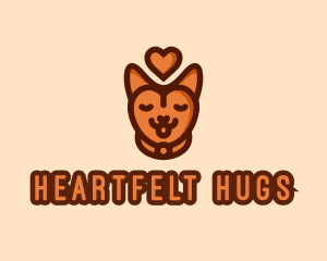 Love - Pet Cat Love logo design