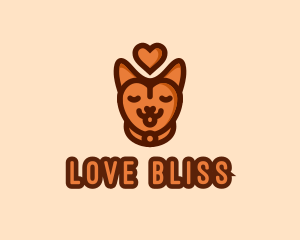 Love - Pet Cat Love logo design