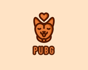 Pet Cat Love  logo design