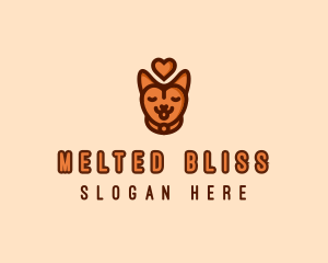 Pet Cat Love  logo design