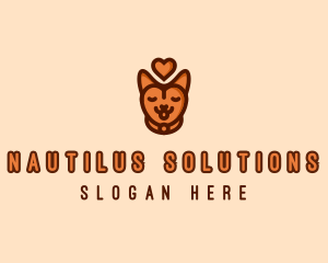 Pet Cat Love  logo design