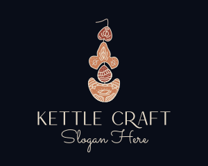 Bohemian Earring Craft logo design