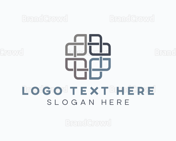 Tile Flooring Pattern Logo