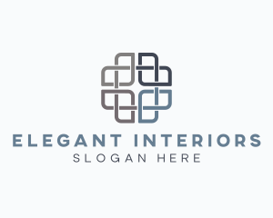 Tile Flooring Pattern logo design