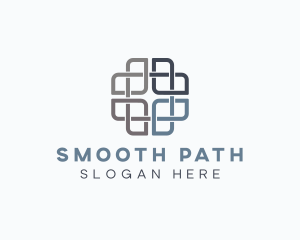 Paving - Tile Flooring Pattern logo design