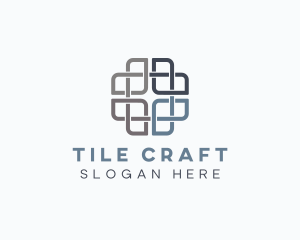 Tile Flooring Pattern logo design