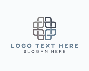Floorboard - Tile Flooring Pattern logo design