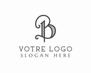 Skincare - Creative Letter B logo design