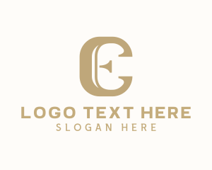Corporation - Professional Brand Letter E logo design