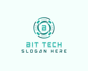 Cyber Tech AI logo design