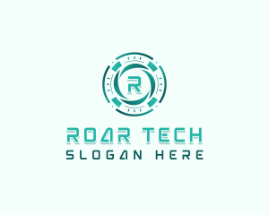 Cyber Tech AI logo design