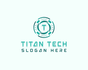 Cyber Tech AI logo design