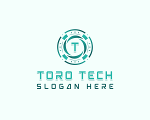 Cyber Tech AI logo design