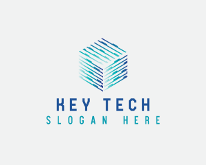 Cube Tech Data logo design