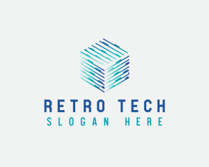 Cube Tech Data logo design