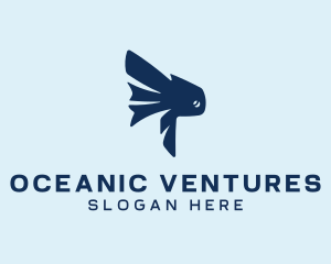 Fish Pet Aquarium logo design