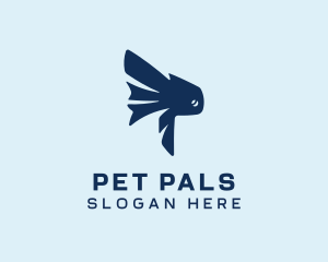 Fish Pet Aquarium logo design