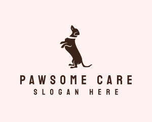 Dog Dachshund Vet logo design