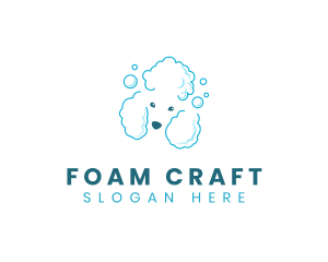 Foam - Pet Bath Grooming logo design