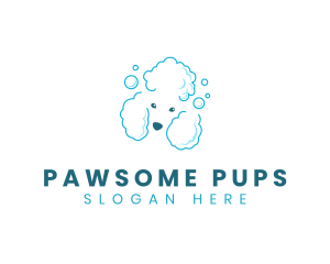 Pet Bath Grooming logo design