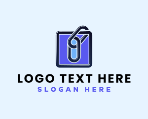 Letter I - Chain Link Security logo design