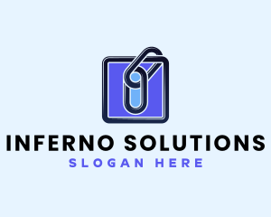 Chain Link Security logo design