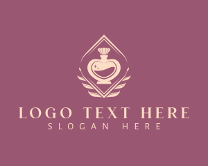 Cosmetic - Feminine Cosmetic Bottle logo design