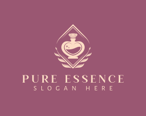Essence - Feminine Cosmetic Bottle logo design