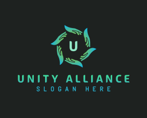 Union - Helping Hand Community Welfare logo design