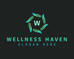 Welfare - Helping Hand Community Welfare logo design