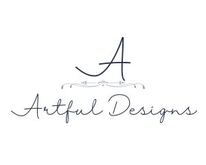 Elegant Wedding Signature logo design