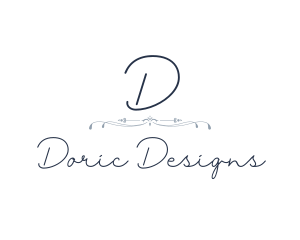 Elegant Wedding Signature logo design