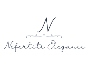 Elegant Wedding Signature logo design