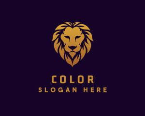 Feline - Jungle Lion Firm logo design