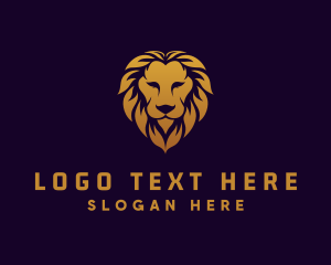 Savanna - Jungle Lion Firm logo design