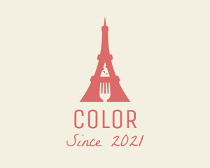 Cutlery - Eiffel Tower Restaurant logo design
